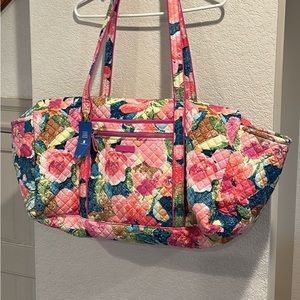 Vera Bradley iconic large duffle